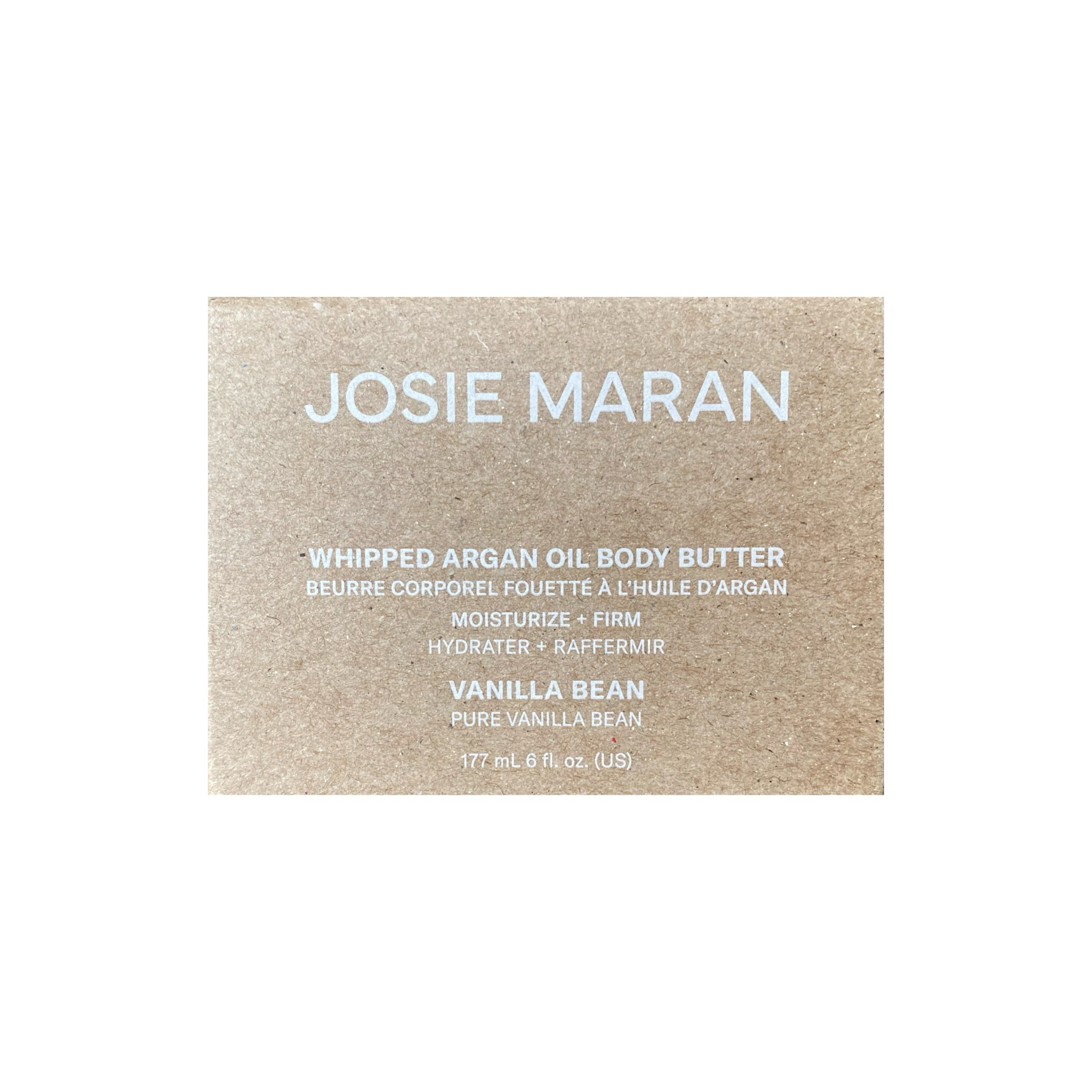 Josie Maran Vanilla Bean – Whipped Argan Oil Refillable Firming Body Butter